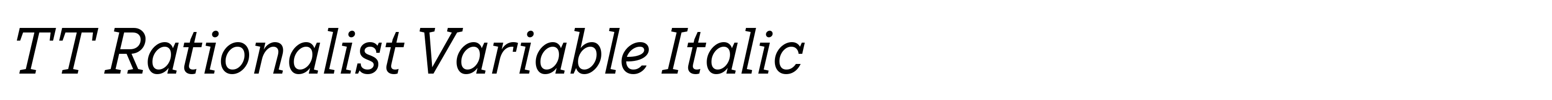 TT Rationalist Variable Italic